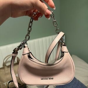 Michael Kors Blush Mini Bag with Chain Strap